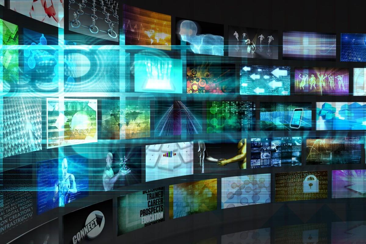 A digital graphics representation of different representation of life